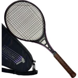 Vintage Sentra Tennis Racquet Black Panther IV 4 5/8” L Grip w Case